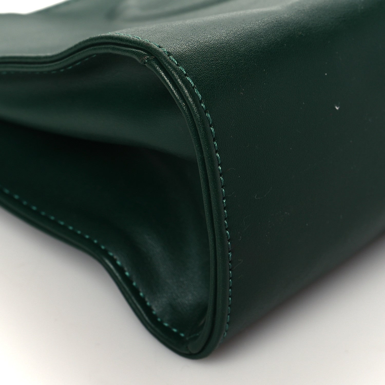 Telfar Vegan Leather Small Shopping Bag Dark Olive 9 of 10