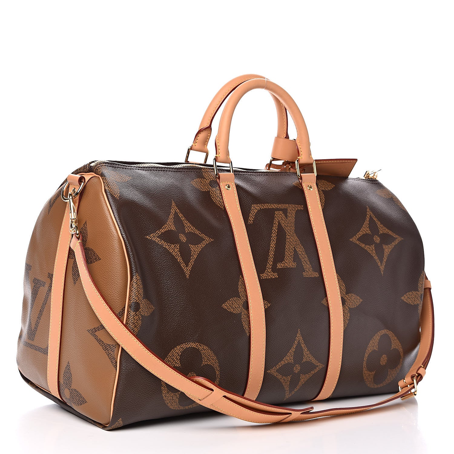 Louis Vuitton Reverse Monogram Giant Keepall Bandouliere 50 3 of 11