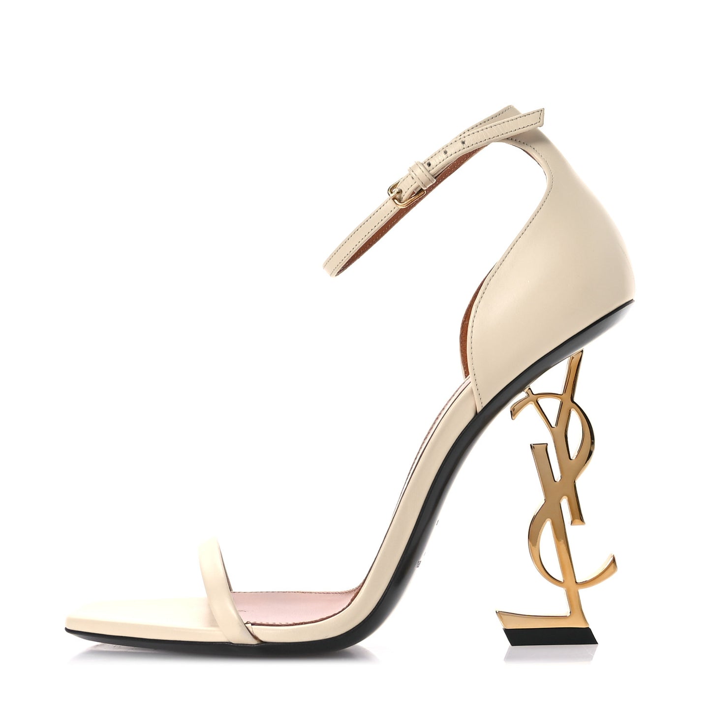 Calfskin 110 Opyum Sandals 38.5 Real Beige