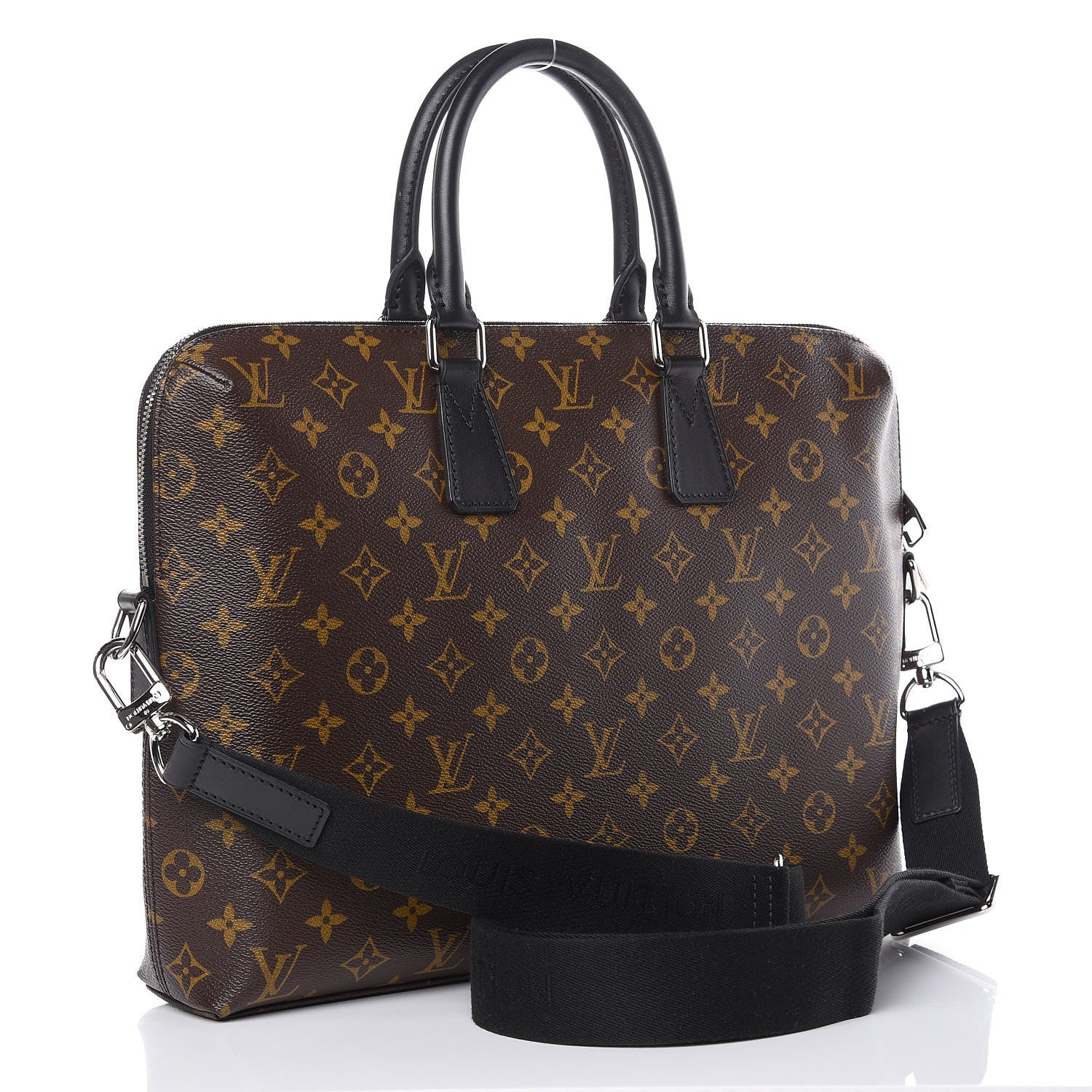 Louis Vuitton Monogram Macassar Porte-Documents Jour 3 of 11