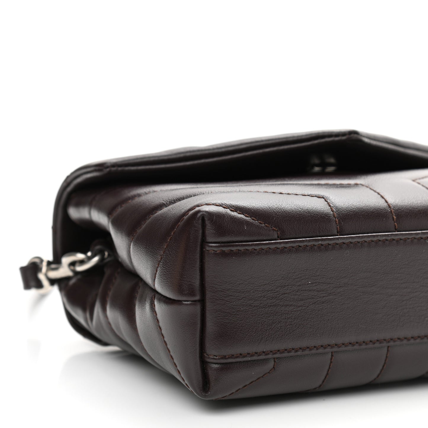 Calfskin Y Quilted Monogram Toy Loulou Monogram Crossbody Bag Black Tulipe