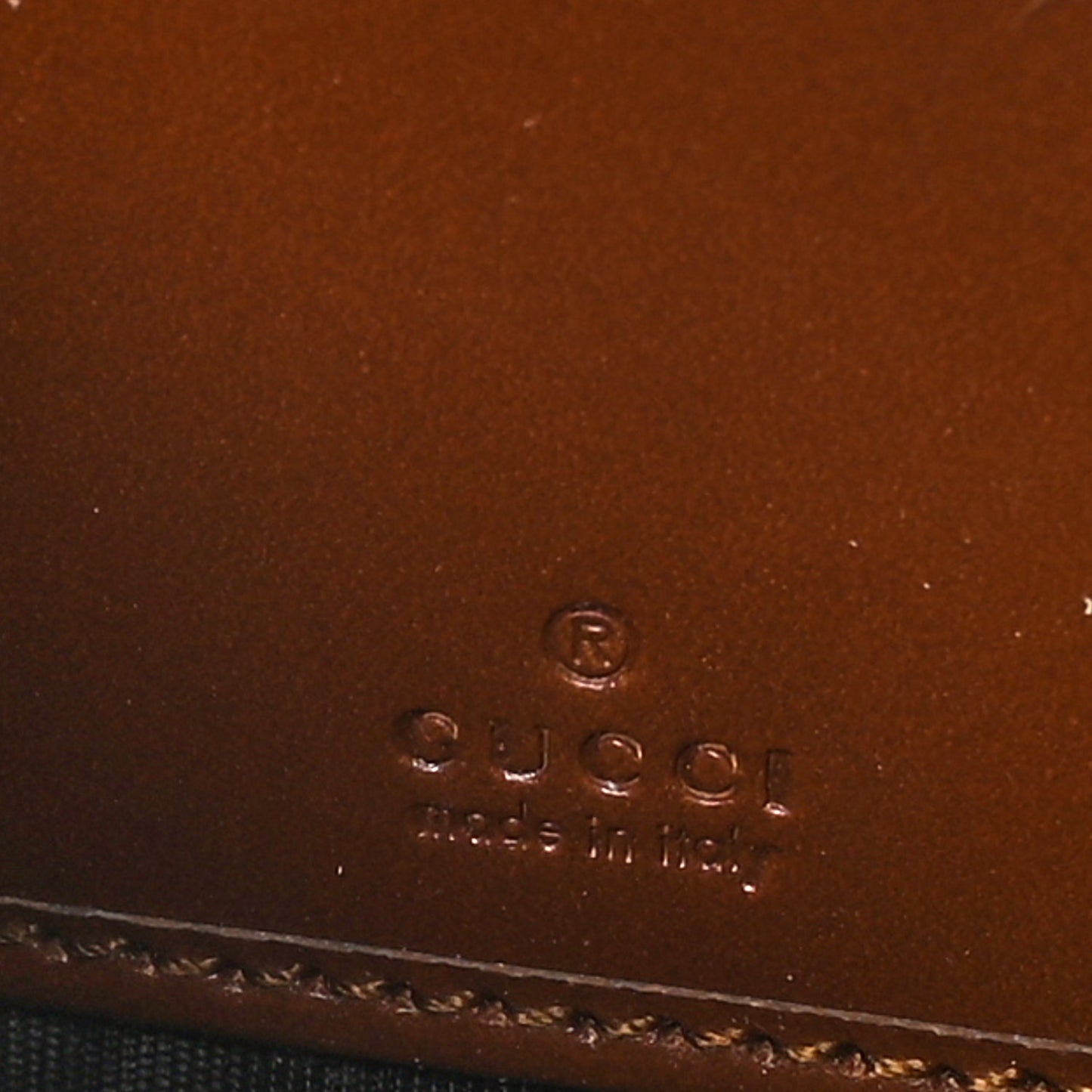 GG Supreme Monogram Cuoio Toscano Zip Around Wallet Beige Ebony Cuir