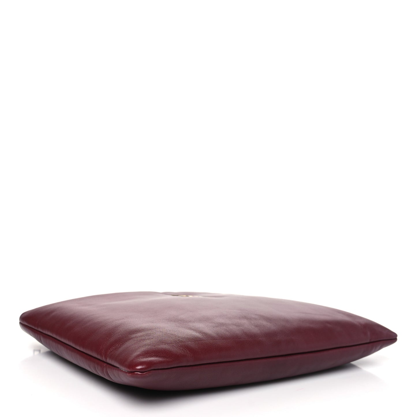 Lambskin Small Calypso Pouch Rouge Merlot