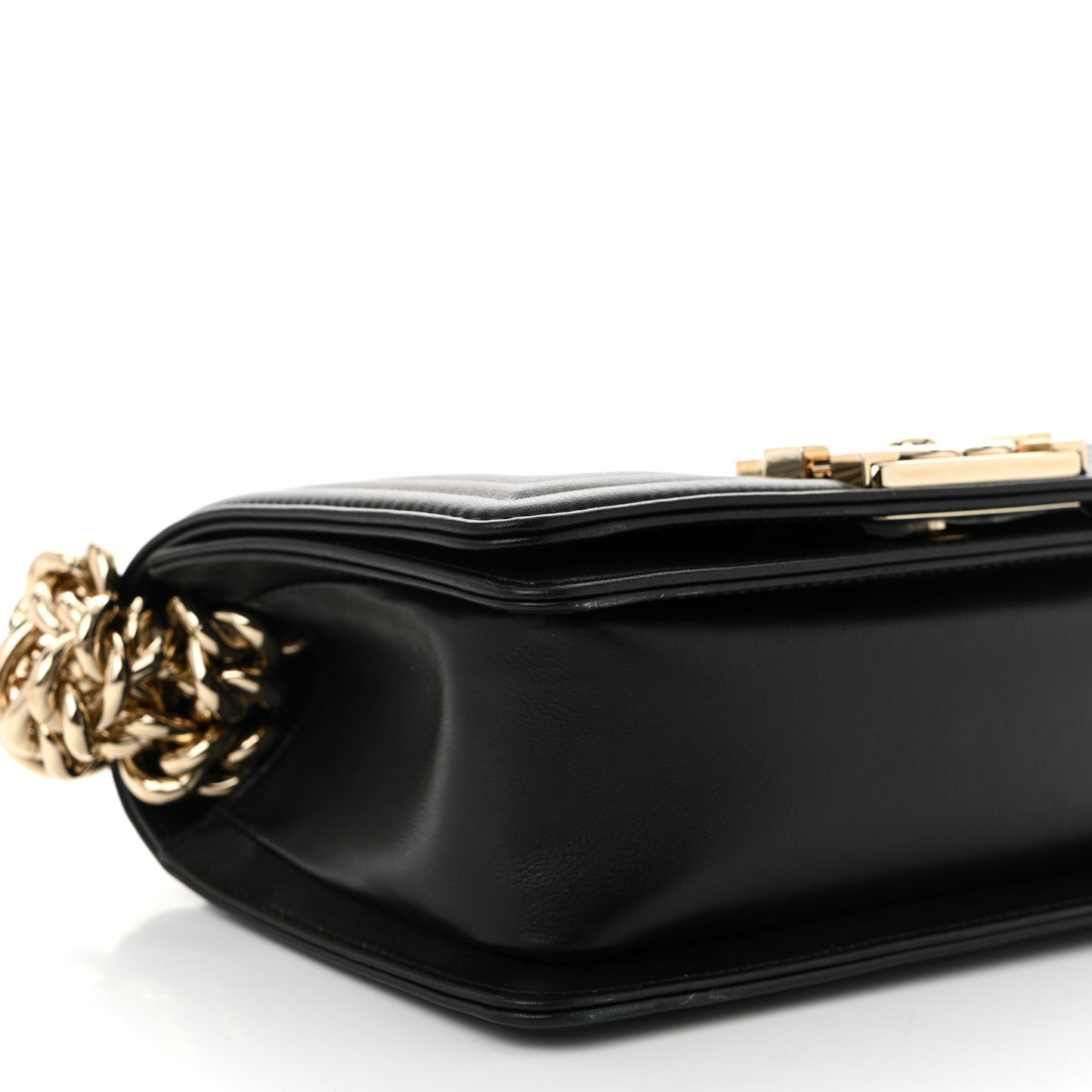 Galuchat Stingray Small Boy Flap Black
