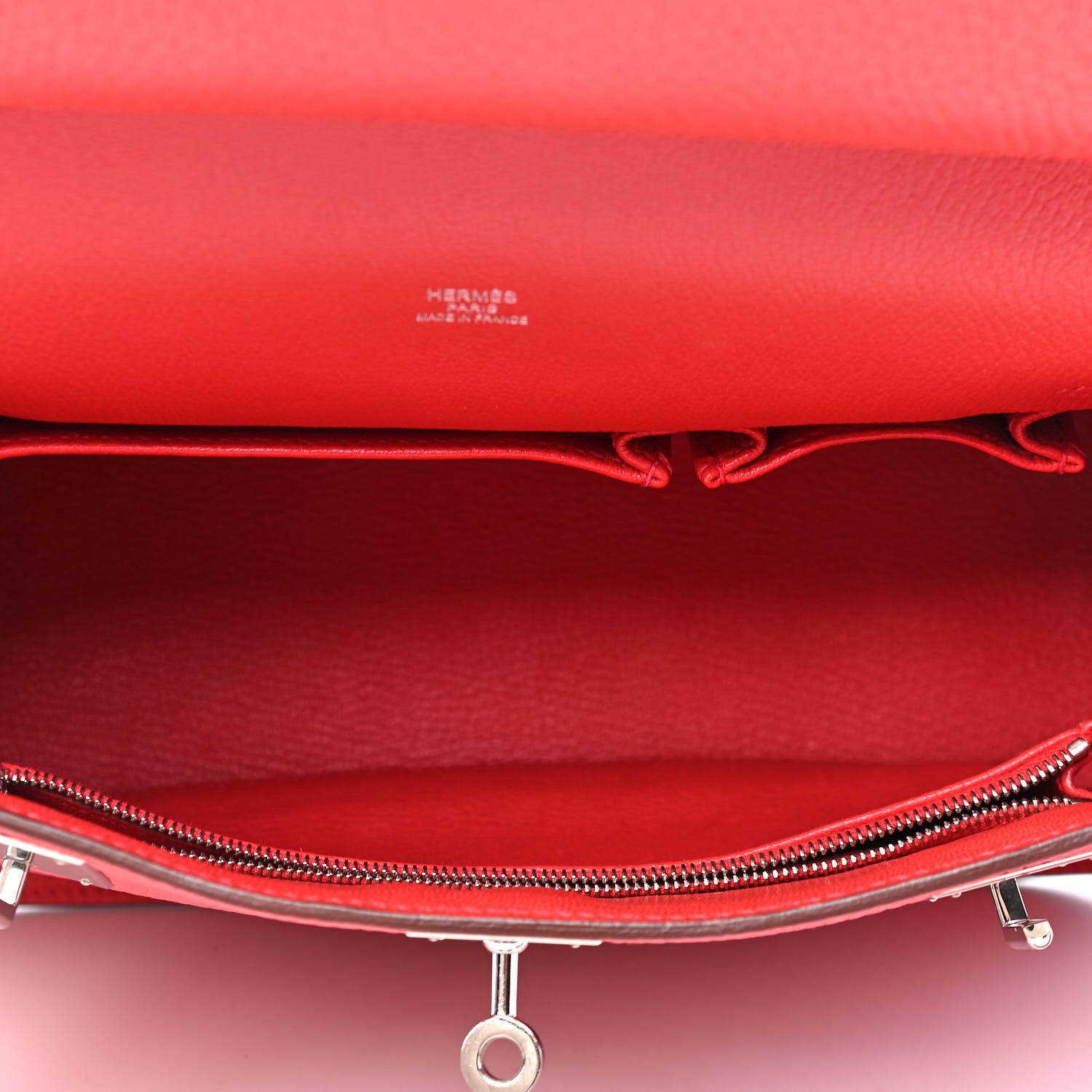 Hermes Taurillon Clemence Jypsiere 28 Bougainvillea 5 of 10