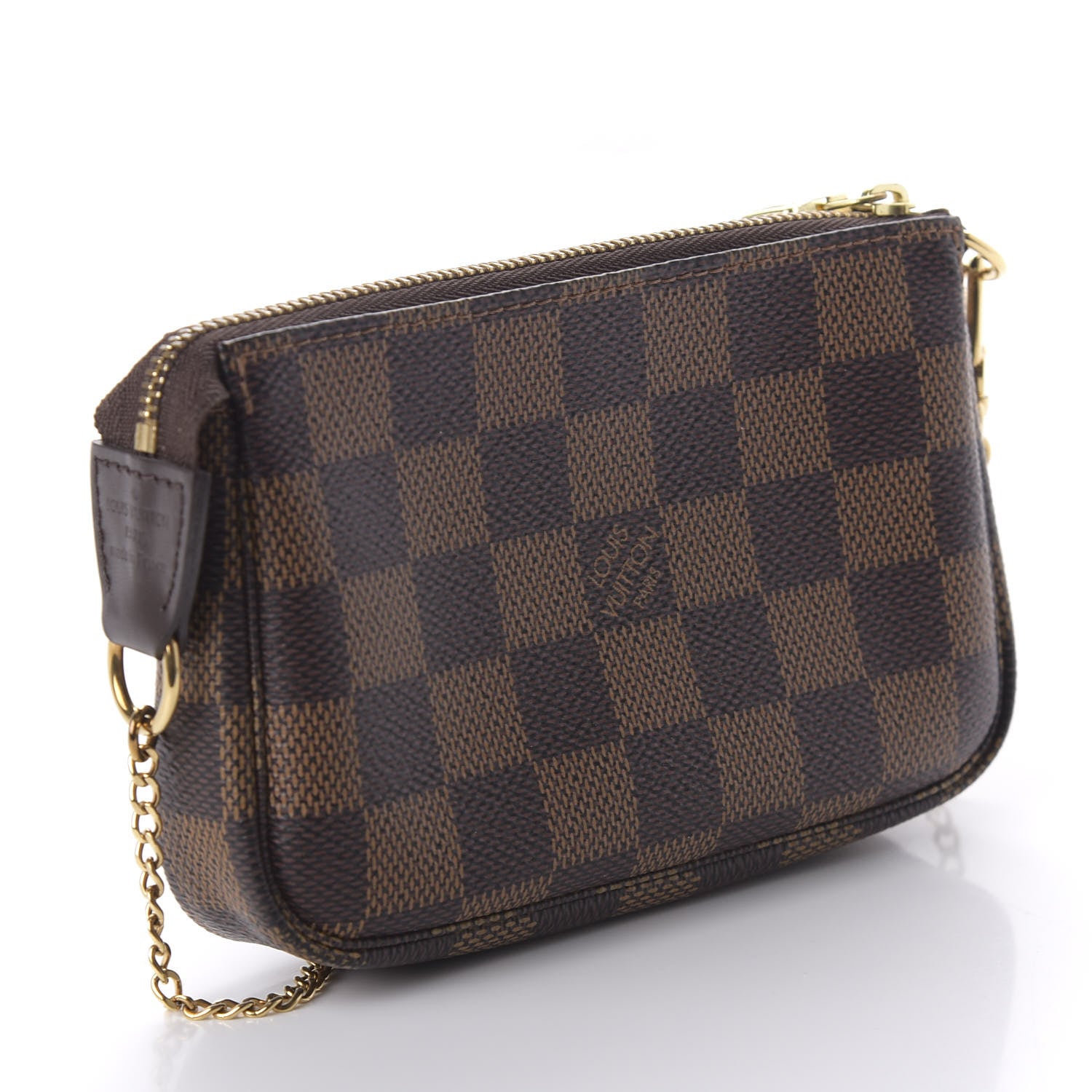 Louis Vuitton Damier Ebene Mini Pochette Accessories 3 of 11