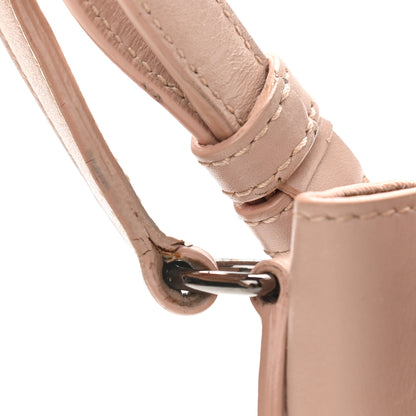 Alaia Calfskin Drawstring Shoulder Bag Sable 10 of 15