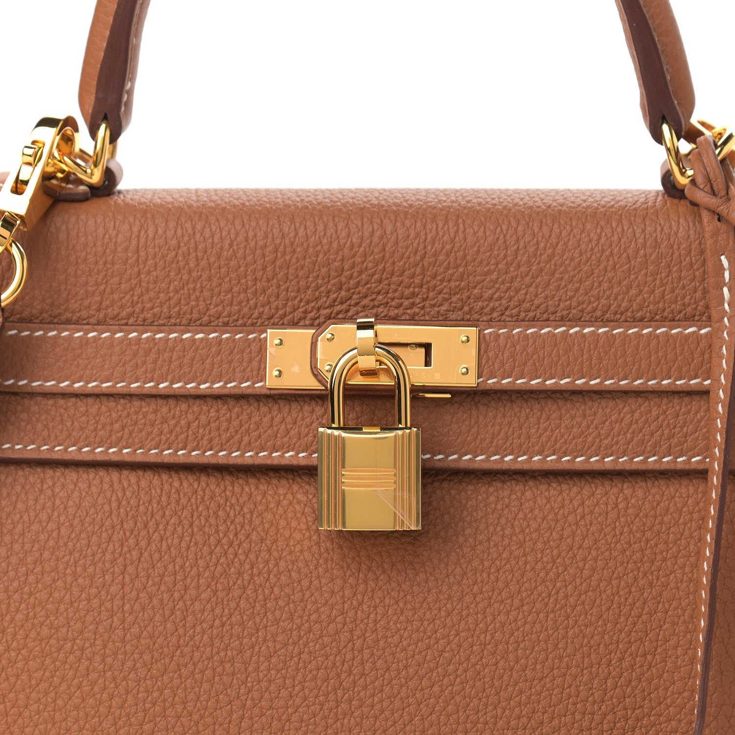 Hermes Togo Kelly Retourne 25 Gold 9 of 12