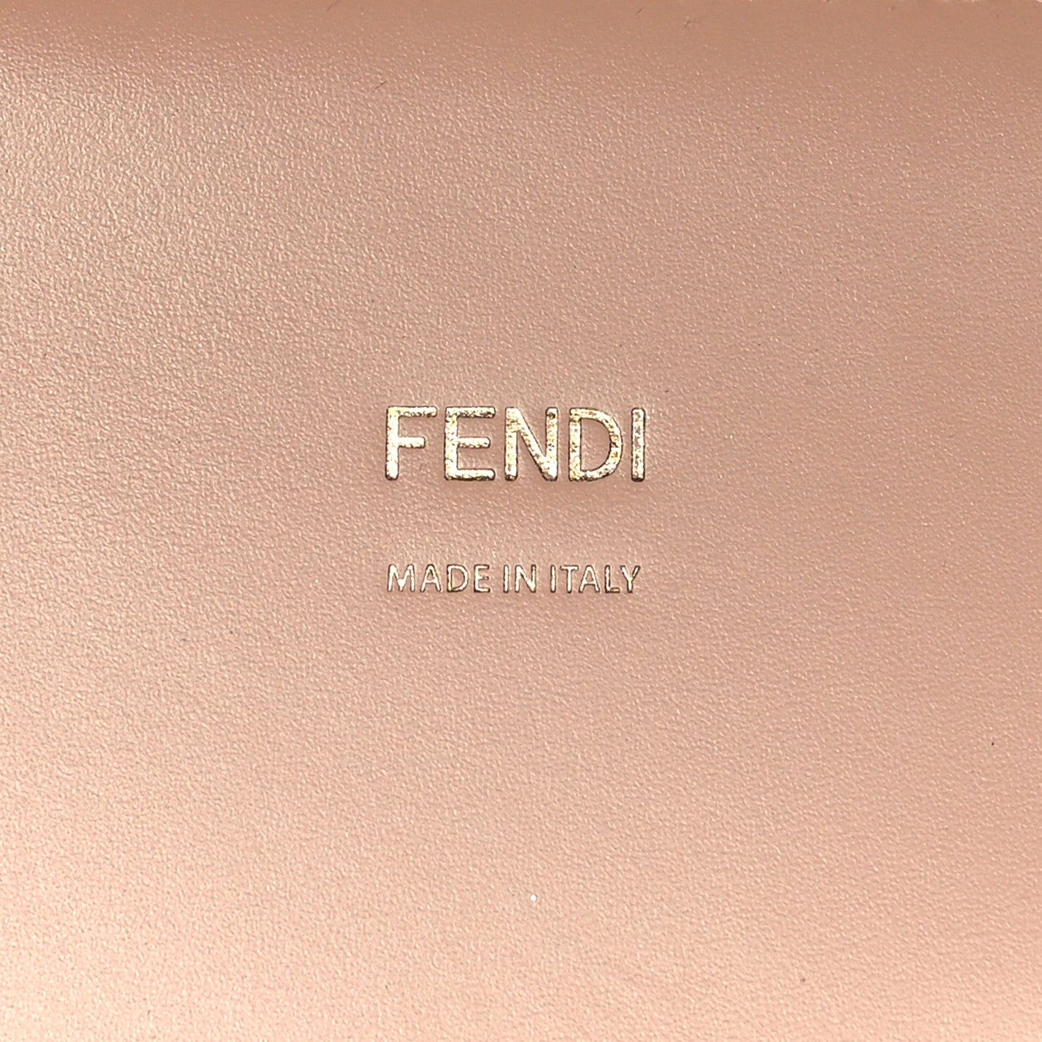 Fendi Vitello King Plexiglass Logo Embossed Medium Fendi Sunshine Shopper Tote Poudre 6 of 9