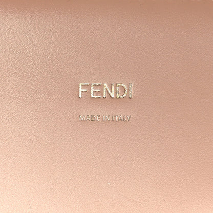 Fendi Vitello King Plexiglass Logo Embossed Medium Fendi Sunshine Shopper Tote Poudre 6 of 9