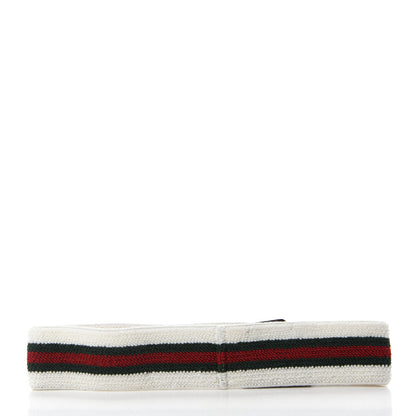 Gucci Viscose Elastic Web Headband White 3 of 5