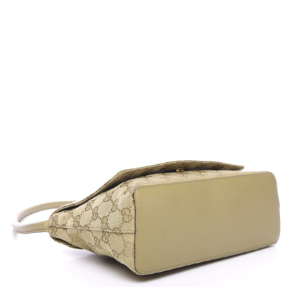 Gucci Monogram Medium Shoulder Bag Beige 3 of 12