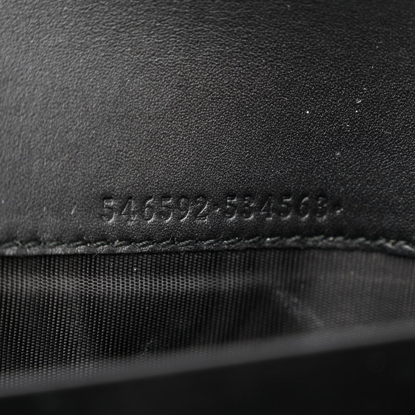 Suede Patent Web Ophidia Wallet On Chain Black
