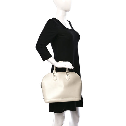 Louis Vuitton Epi Alma PM Ivory 2 of 10