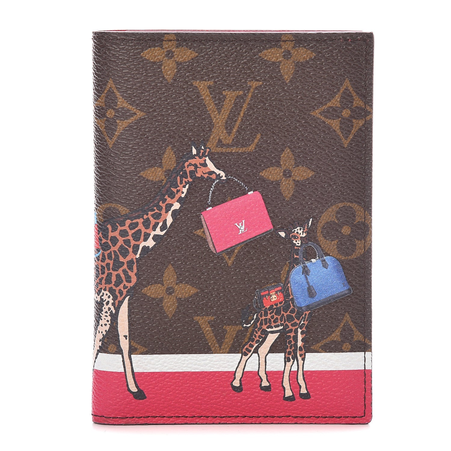 Louis Vuitton Monogram 2017 Christmas Animation Passport Cover 1 of 7