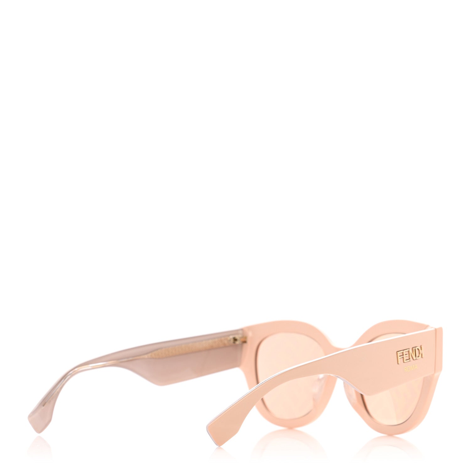 Fendi Acetate FF Cat Eye Sunglasses FF 0452 Pink 4 of 7