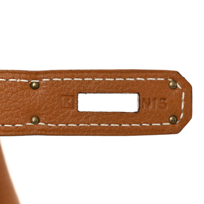 Hermes Togo Kelly Retourne 32 Gold 7 of 10