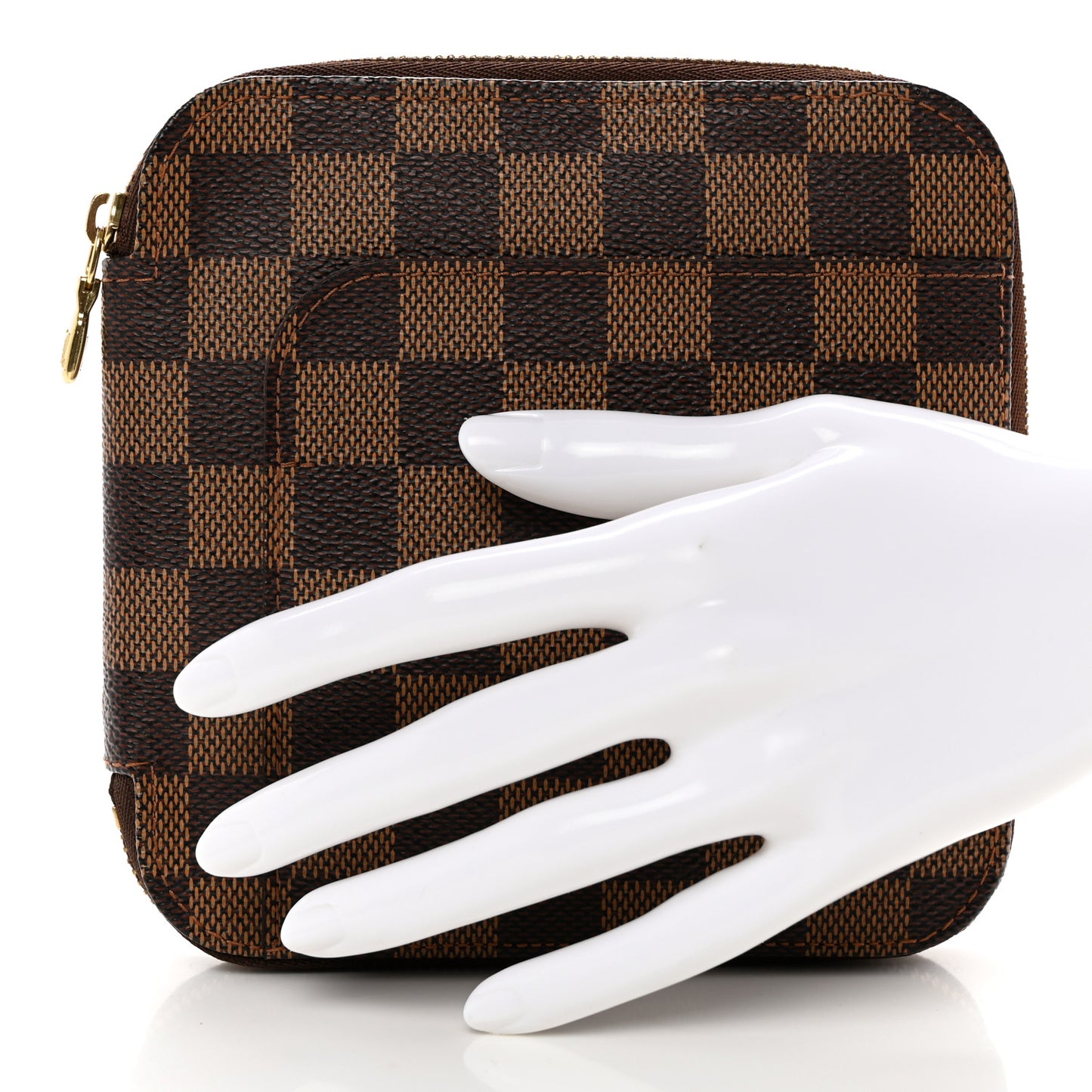 Damier Ebene Olav Organizer Wallet