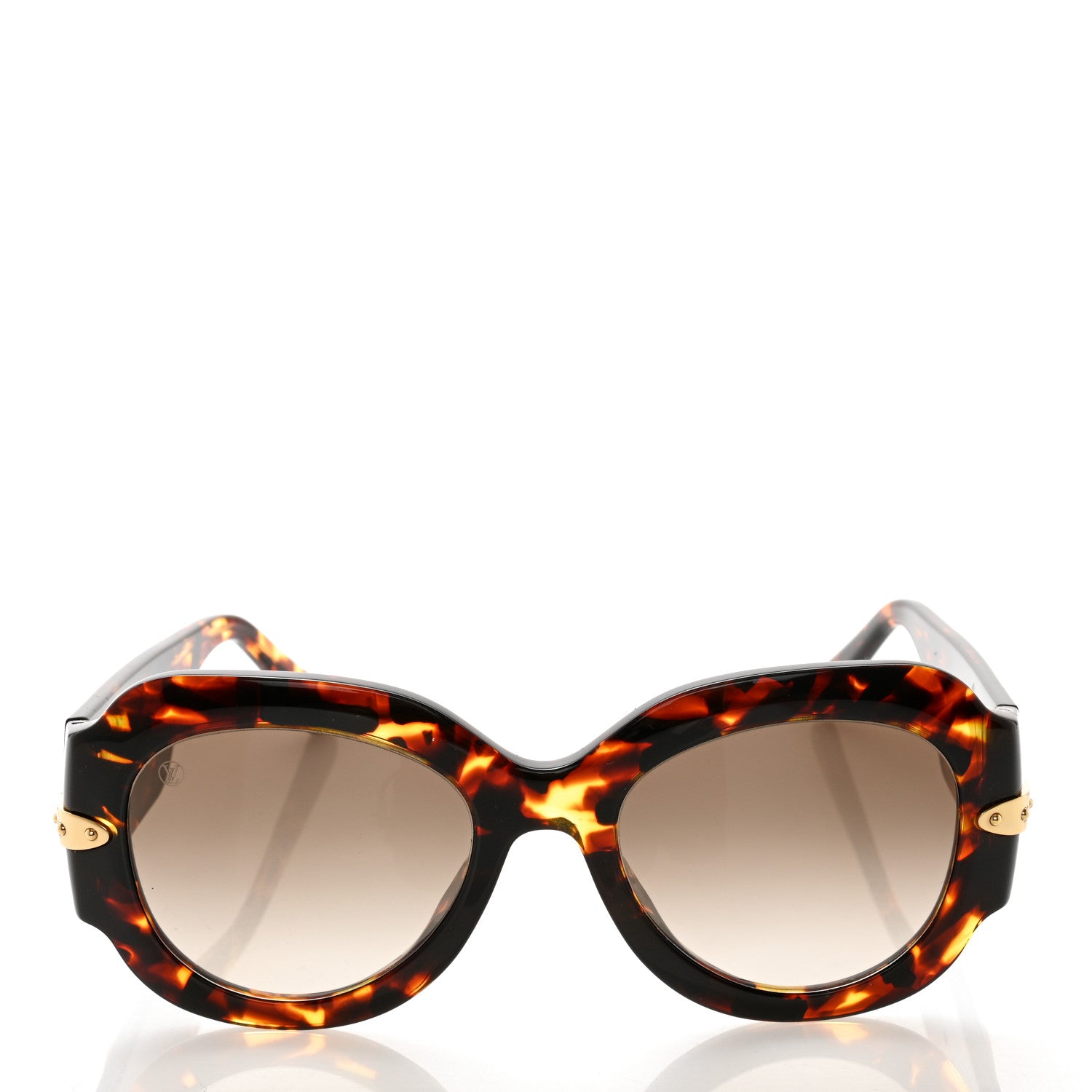 Louis Vuitton Acetate Paris Texas Sunglasses Z1133W Dark Tortoise 2 of 9