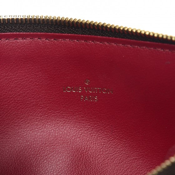 Louis Vuitton Monogram Pochette Felicie Chain Wallet Fuchsia 11 of 12