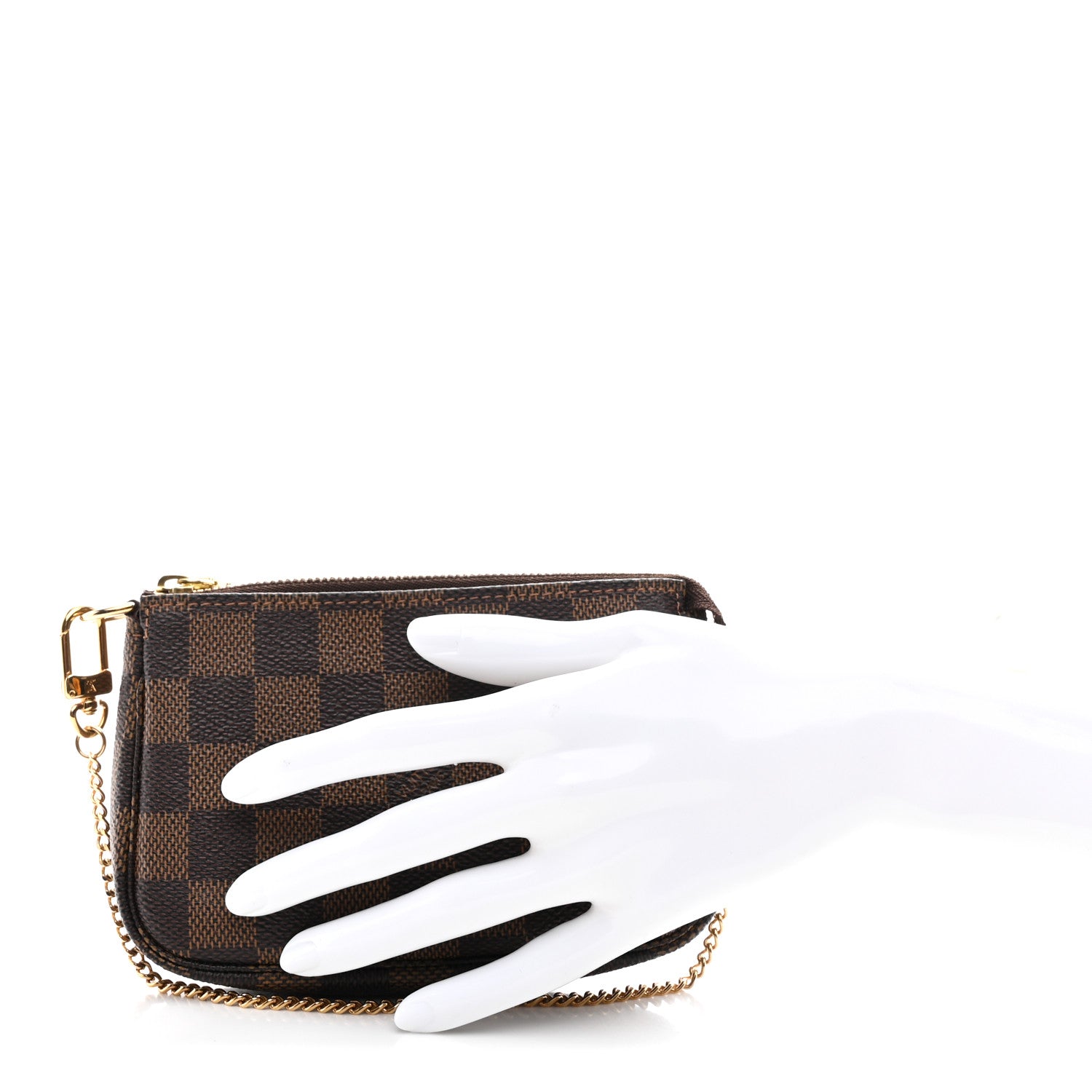 Louis Vuitton Damier Ebene Mini Pochette Accessories 2 of 7