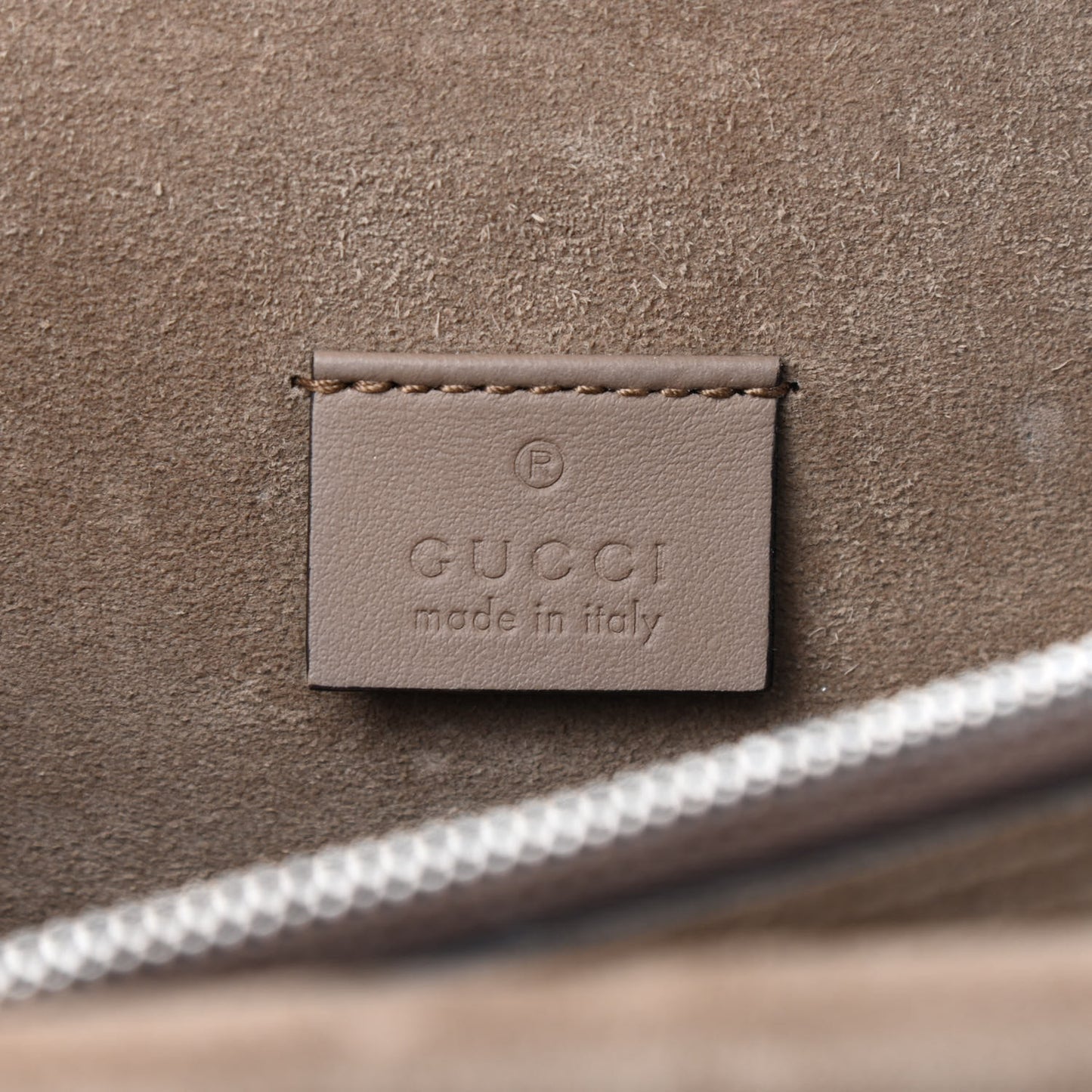 GG Supreme Monogram Small Dionysus Shoulder Bag Taupe