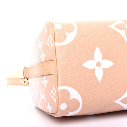 Louis Vuitton Monogram Giant By The Pool Speedy Bandouliere 25 Brume 8 of 11