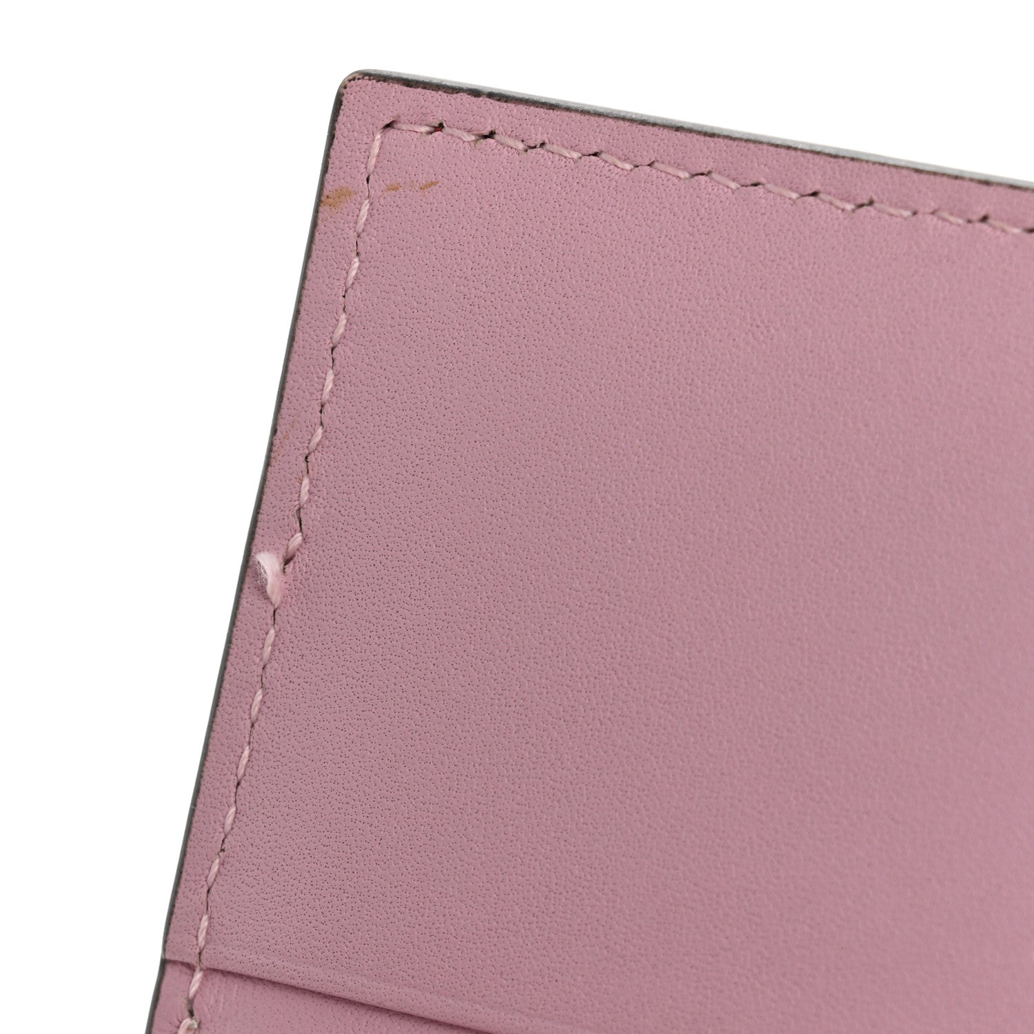 Gucci Calfskin Queen Margaret Card Case Wallet Sugar Pink Hibiscus Red Mystic White 8 of 13