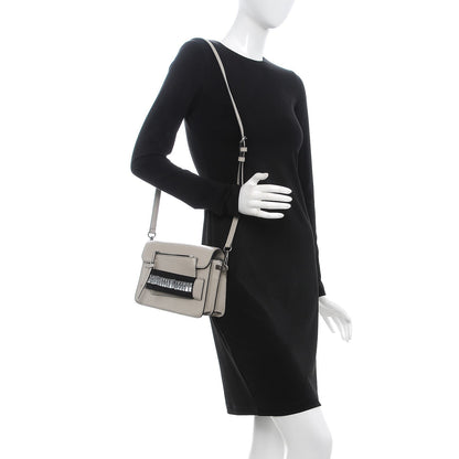 Marc Jacobs Saffiano Crystal Embellished Medium Madison Flap Crossbody Bag Pebble Multi 2 of 6