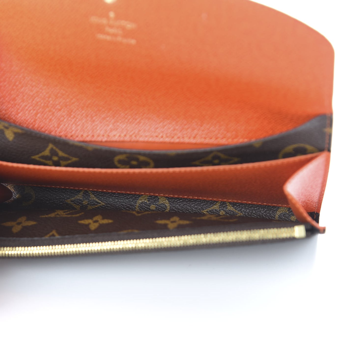 Monogram Emilie Wallet Piment