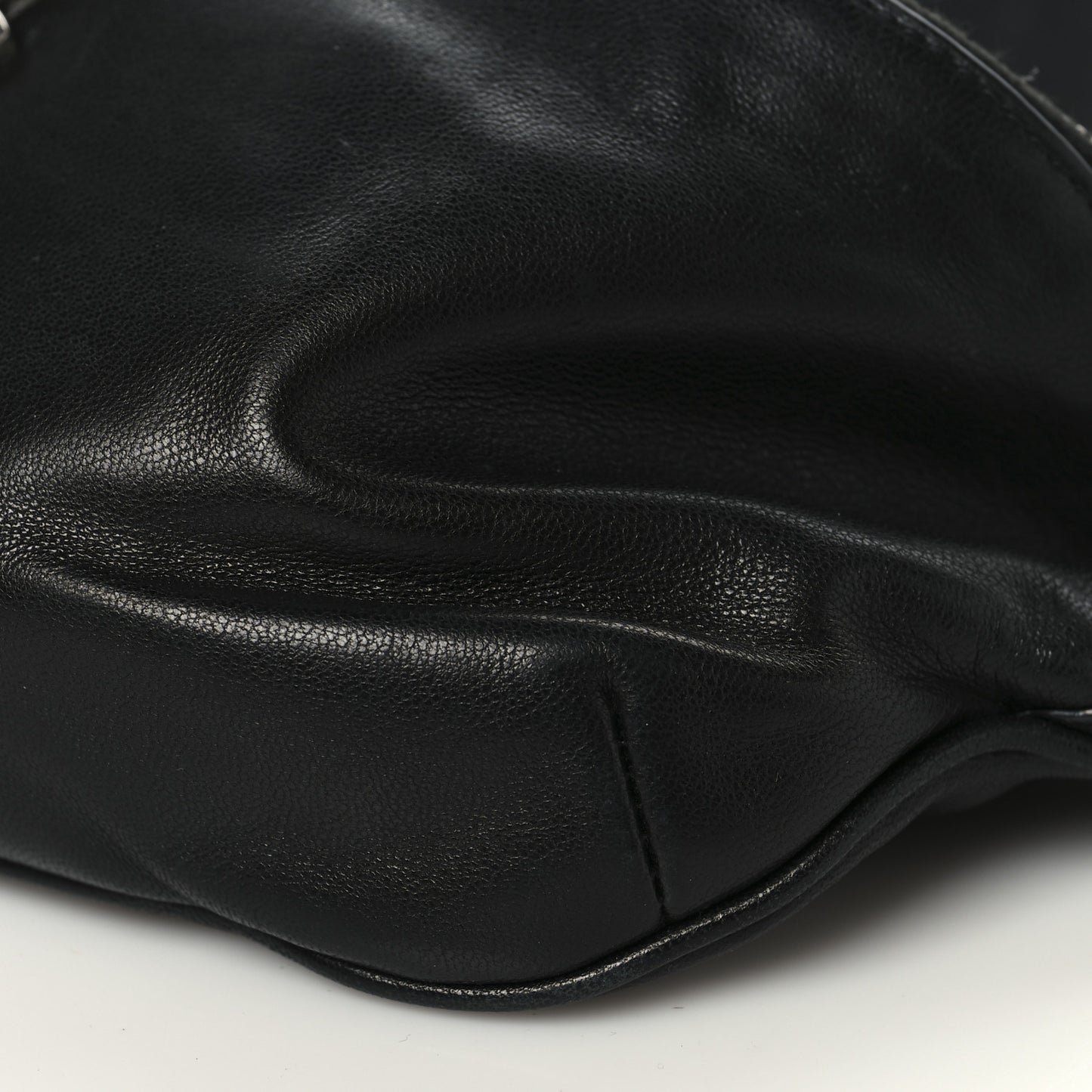 Lambskin Monogram Belt Bag Black