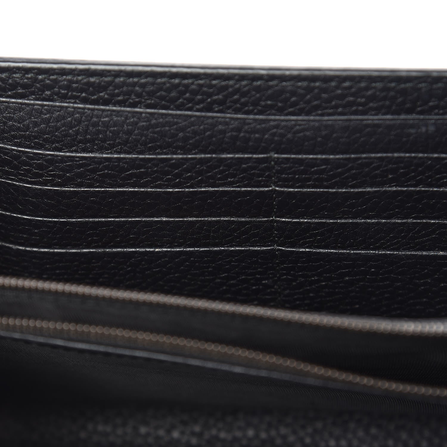 Gucci Calfskin GG Marmont Chain Wallet Black 15 of 16