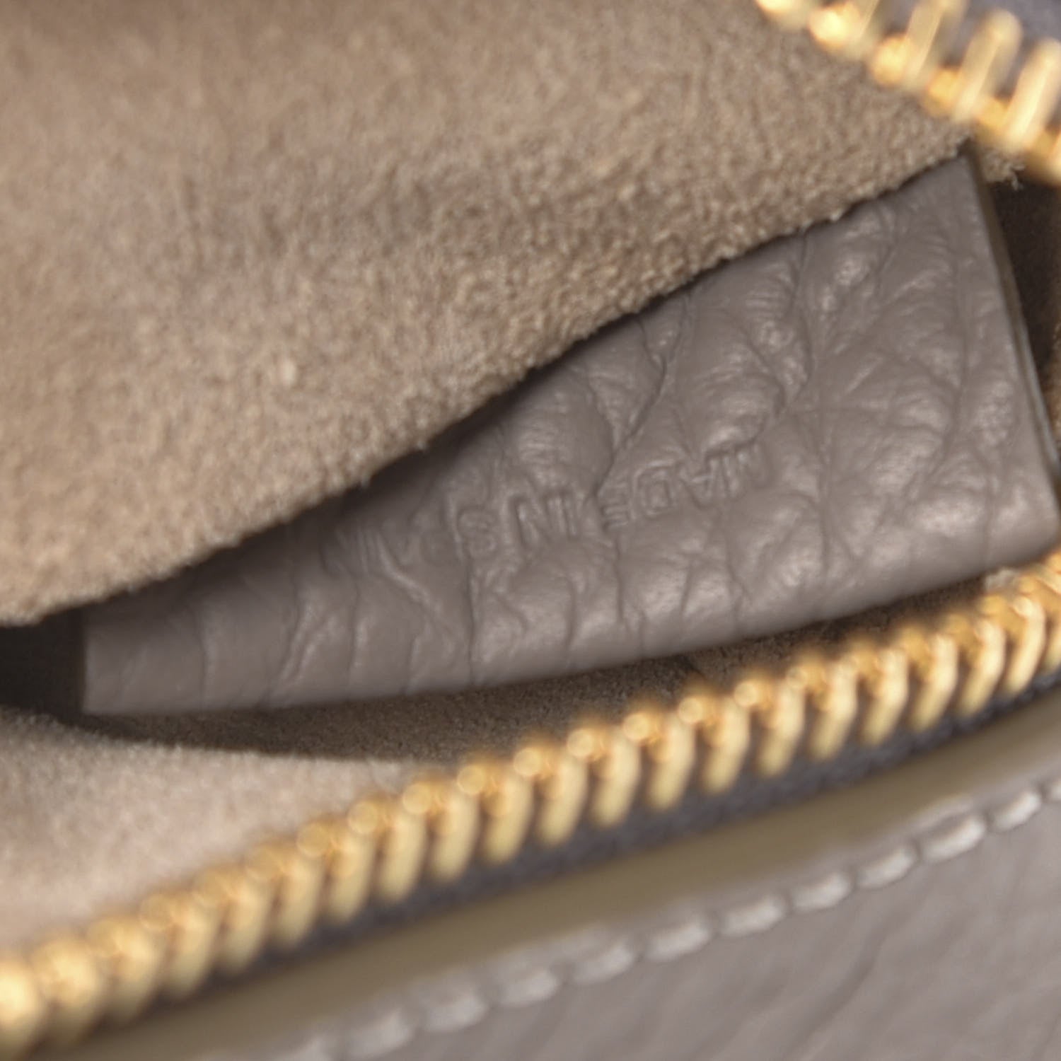 Chloe Calfskin Mini Marcie Crossbody Bag Cashmere Grey 9 of 11