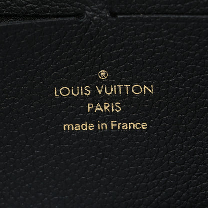 Louis Vuitton Empreinte Clemence Wallet Black 6 of 7