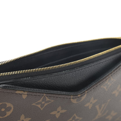 Louis Vuitton Monogram Pallas Clutch Black 10 of 10