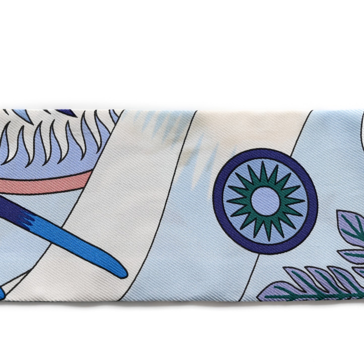 Silk La Source de Pegase Twilly Ciel Bleu Royal White