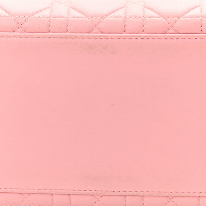 Christian Dior Lambskin Cannage Medium Lady Dior Light Pink 10 of 13
