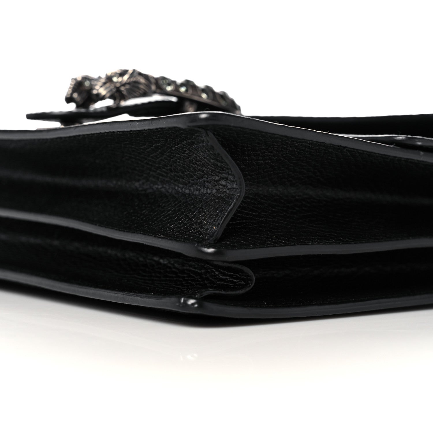 Gucci Dollar Calfskin Crystal Medium Dionysus Shoulder Bag Black Black Diamond 10 of 11