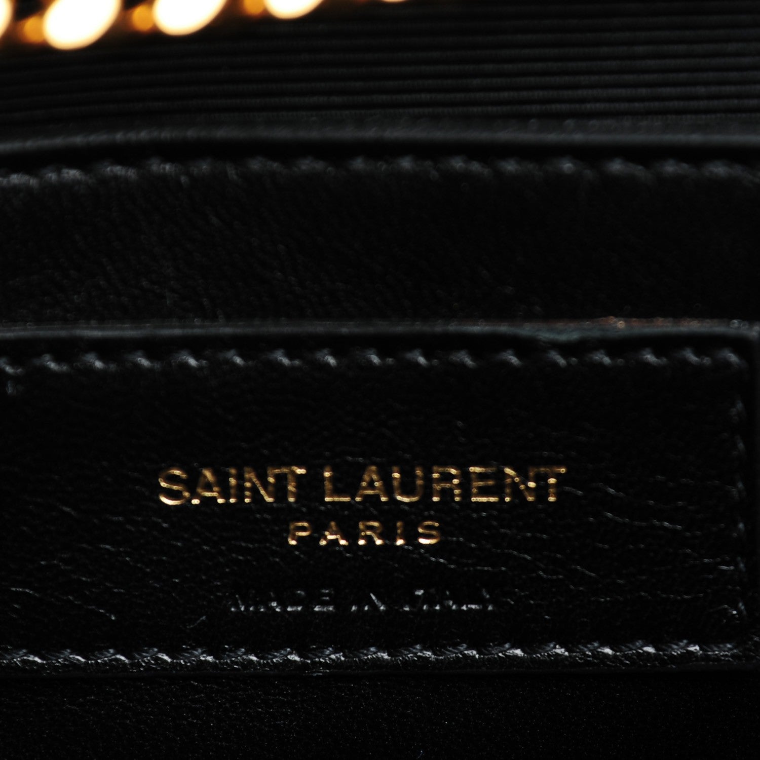 Saint Laurent Grain De Poudre Medium Classic Monogram Satchel Black 7 of 7