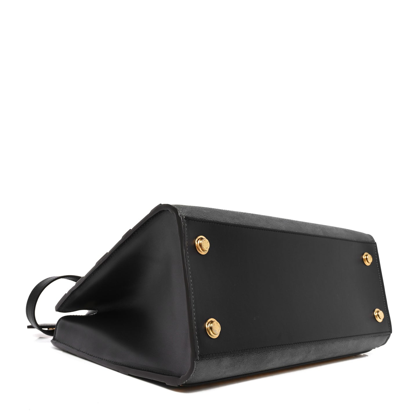 Calfskin Trunk City Steamer MM Black