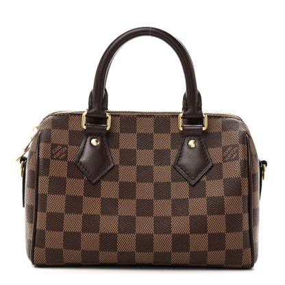 Louis Vuitton Damier Ebene Speedy Bandouliere 20 1 of 10