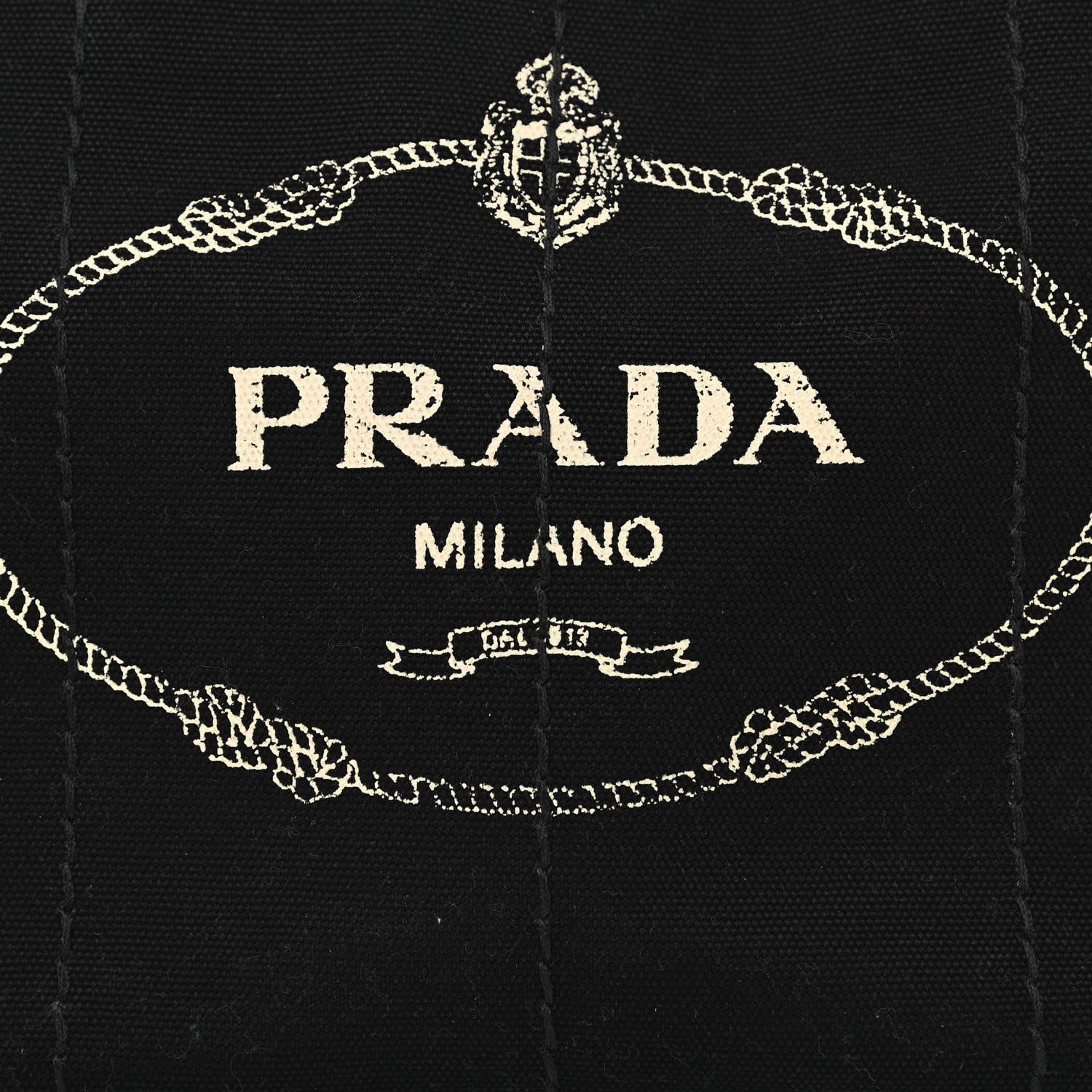 Prada Canapa Small Logo Tote Black Talco 8 of 12