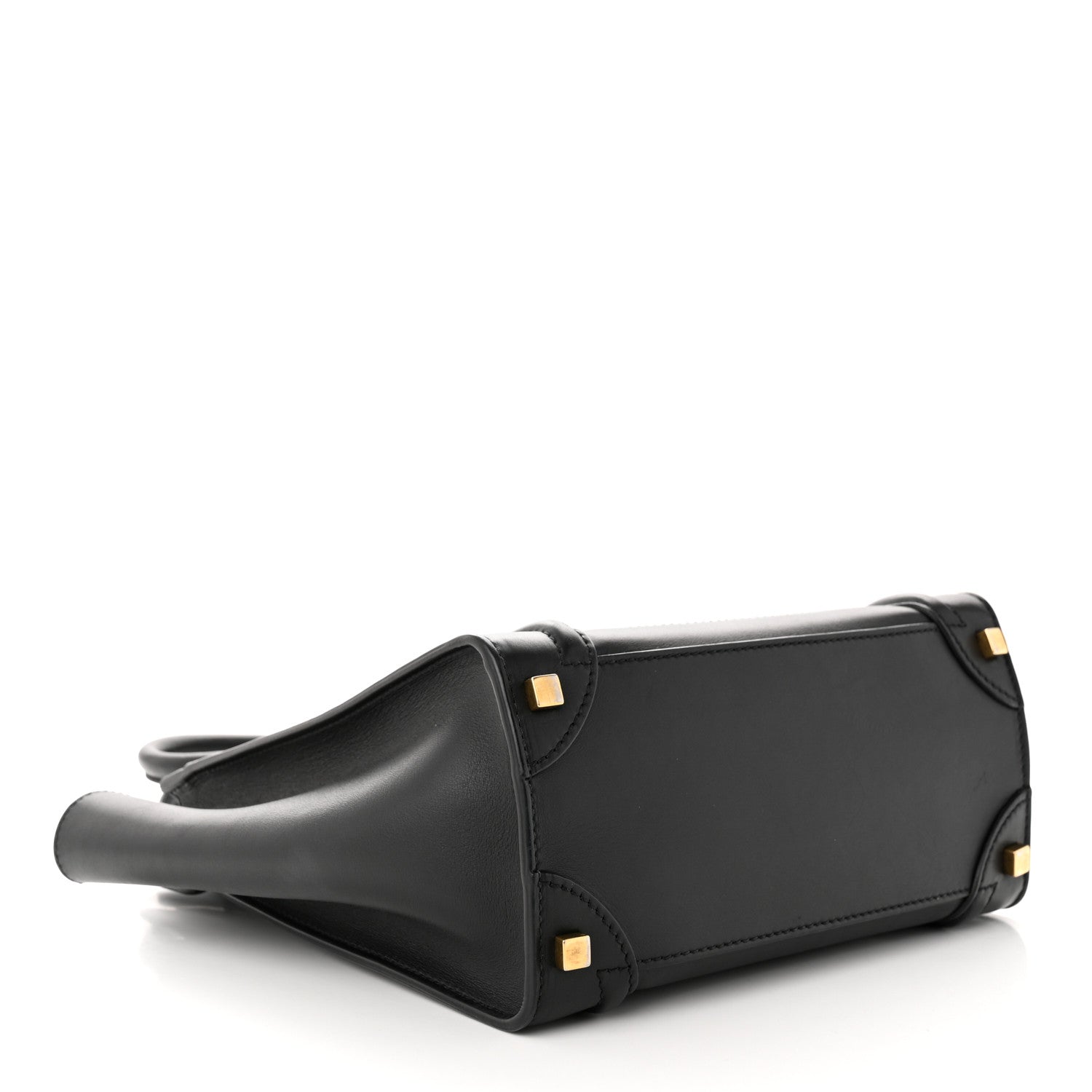 Celine Smooth Calfskin Micro Luggage Black 4 of 11