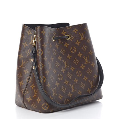 Louis Vuitton Monogram Neonoe MM Black 3 of 11