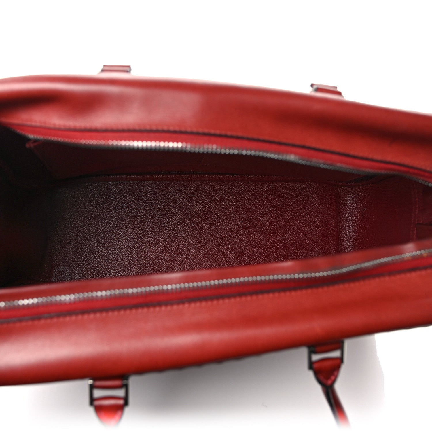 Hermes Box Calf Waffle Plume 32 Rouge H 5 of 11