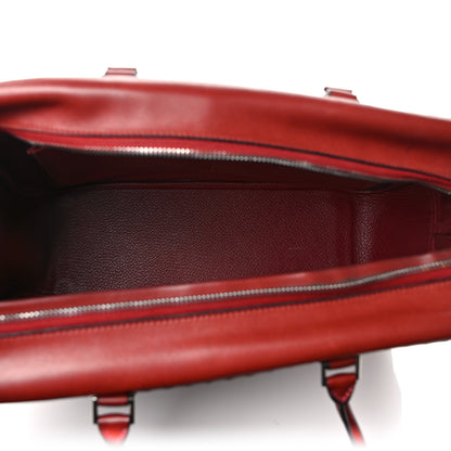 Hermes Box Calf Waffle Plume 32 Rouge H 5 of 11