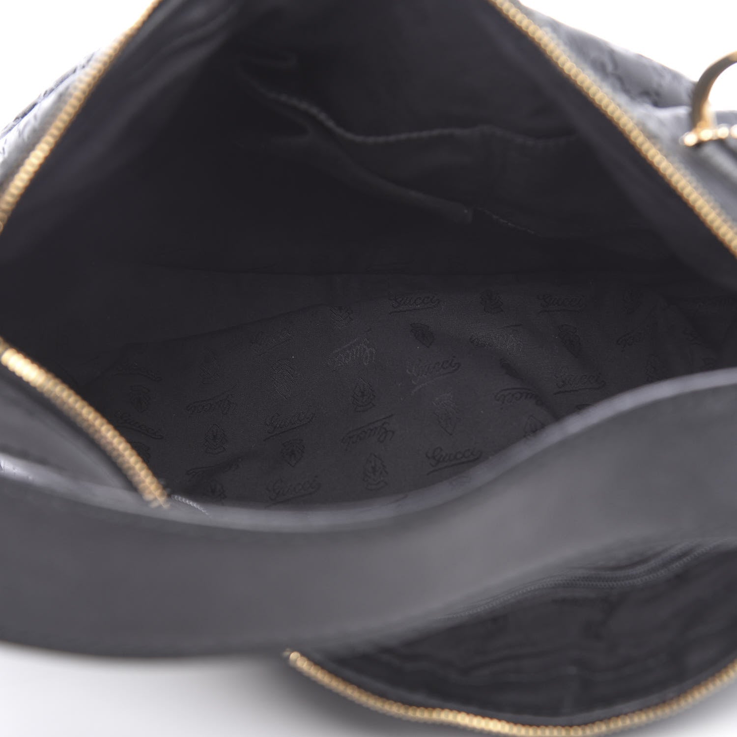 Gucci Guccissima Medium Sukey Hobo Black 5 of 11