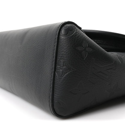 Louis Vuitton Calfskin Monogram Shadow Pulse Messenger  Black 9 of 9