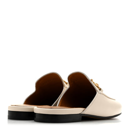 Gucci Malaga Kid Womens Princetown Slippers 35.5 Mystic White 5 of 12