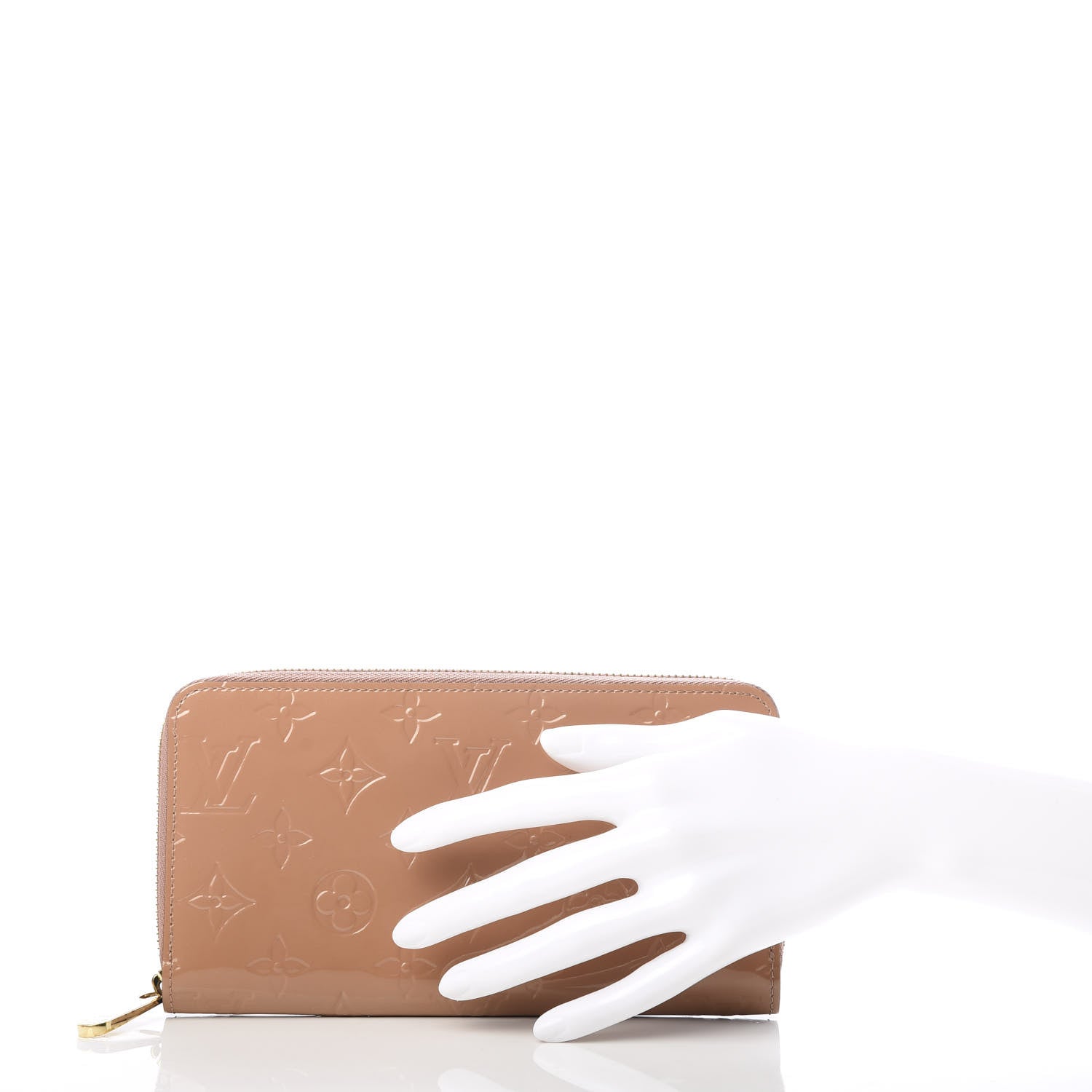 Louis Vuitton Vernis Zippy Wallet Rose Velours 2 of 7